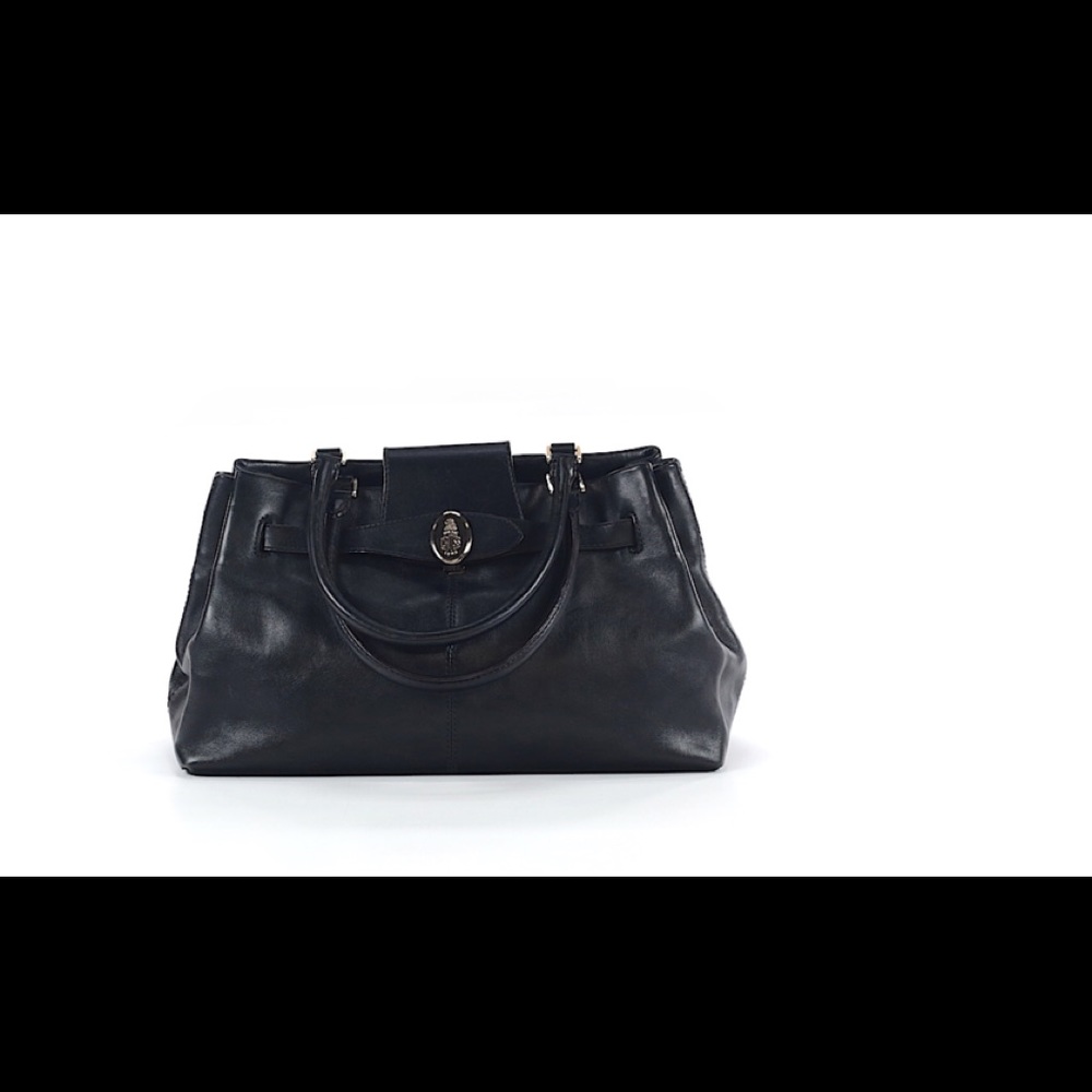 Mark Cross Handbag w/ gold metal clasp